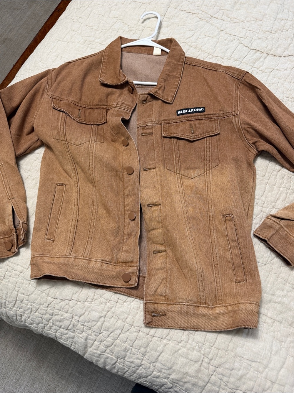 Kids' Brown Denim Jacket